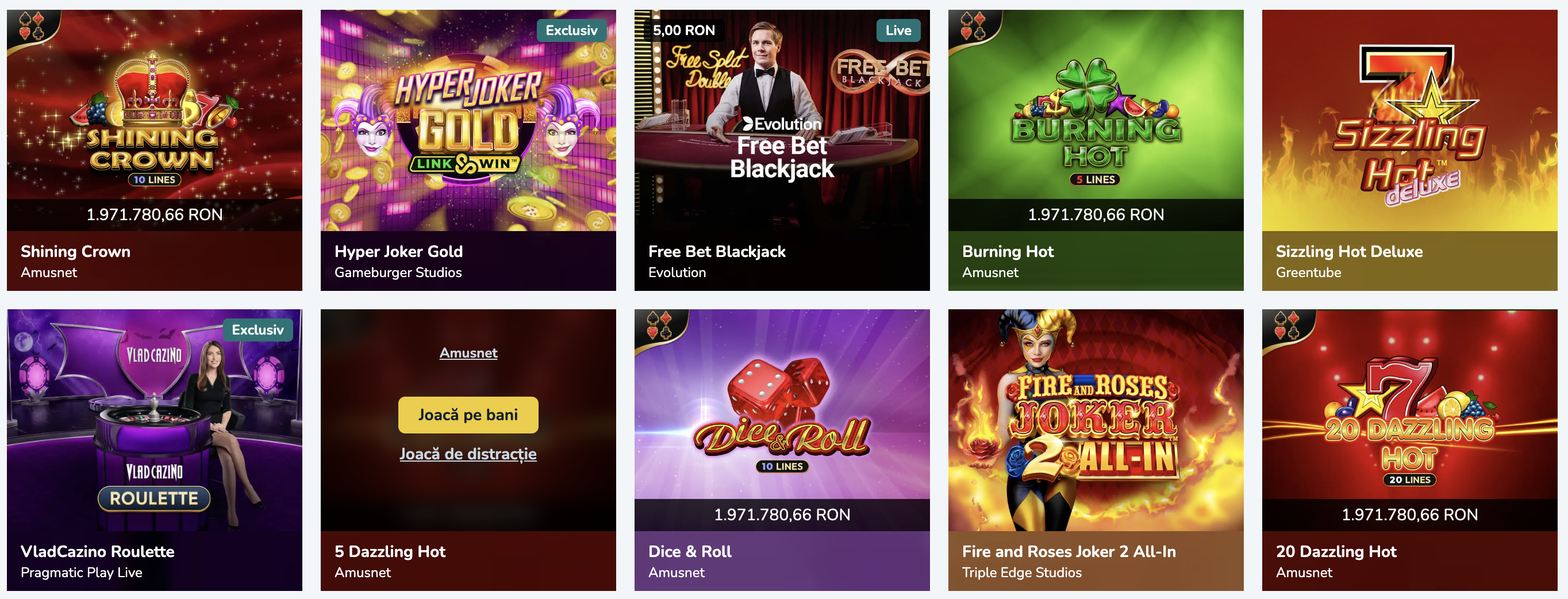 Cazino Online VLAD CASINO